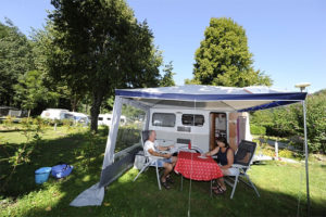 camping séjour d'été en caravane en Ariège