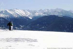 vacances d'hiver randonnée raquette Pyrénées Ariégeoises