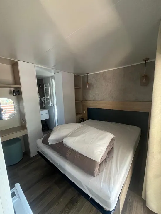 Casa móvil totalmente equipada en el camping La Marmotte